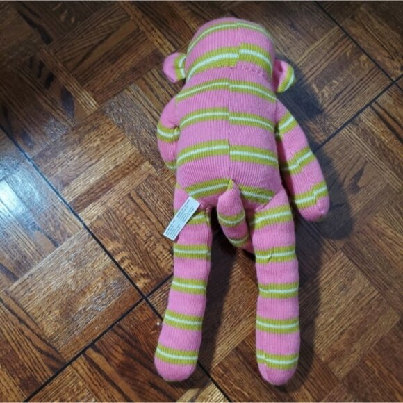 VINTAGE DAN DEE RED LIPS SOCK MONKEY STUFFY- Limited Edition - Picture 8 of 8